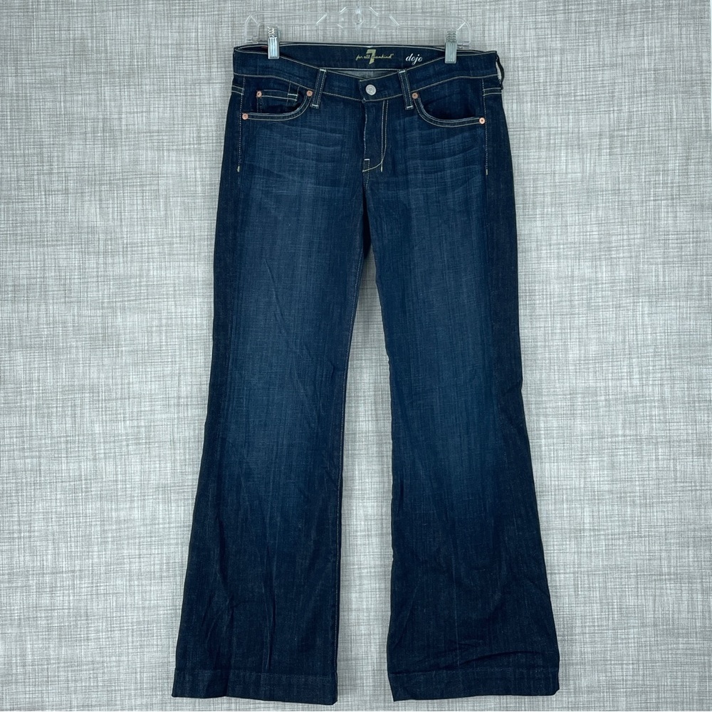 7 for all Mankind Dojo Jeans Womens Size 29 Flare 2168